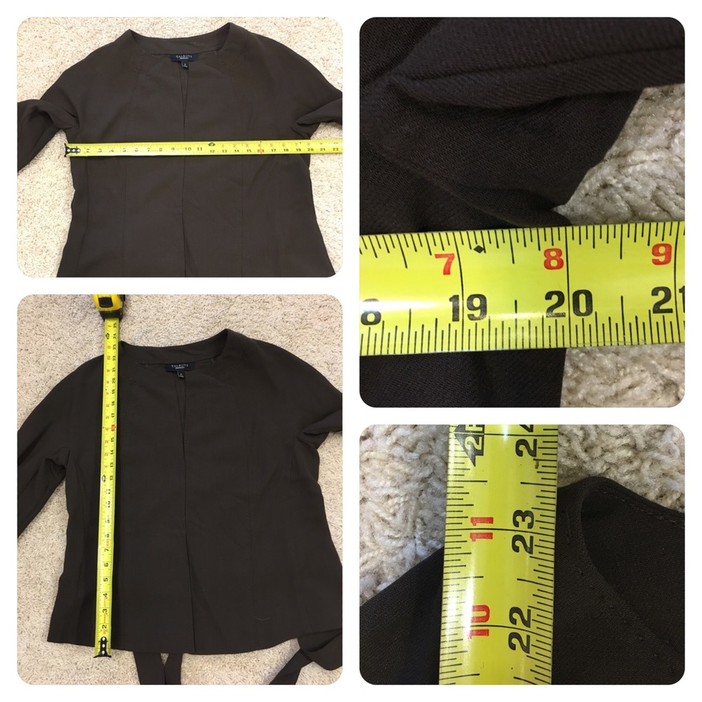 NWT! Talbots brown jacket - Picture 4 of 8